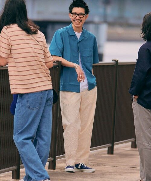 SHIPS / シップス その他パンツ | SHIPS: コットン シアサッカー イージーパンツ | 詳細1