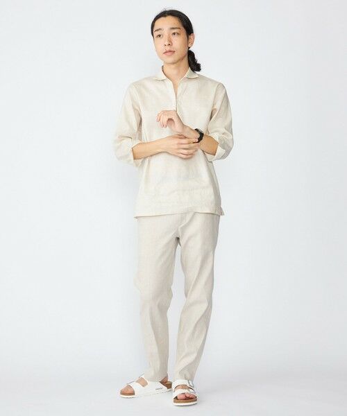 SHIPS / シップス その他パンツ | SHIPS: SOLOTEX(R) サフィラン リネン イージー パンツ | 詳細1