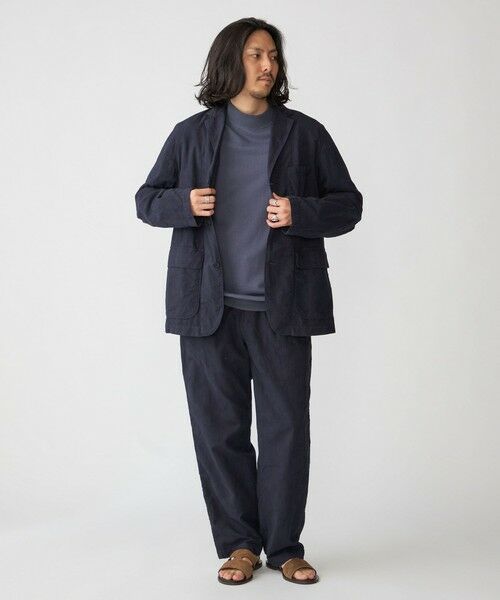 SHIPS / シップス その他パンツ | SHIPS:〈洗濯機可能〉エンブロイダリー イージー トラウザーズ (セットアップ対応) | 詳細1