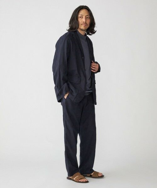 SHIPS / シップス その他パンツ | SHIPS:〈洗濯機可能〉エンブロイダリー イージー トラウザーズ (セットアップ対応) | 詳細4