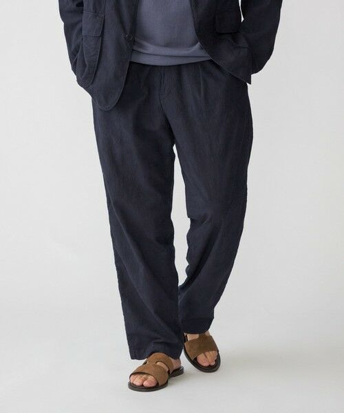 SHIPS / シップス その他パンツ | SHIPS:〈洗濯機可能〉エンブロイダリー イージー トラウザーズ (セットアップ対応) | 詳細5