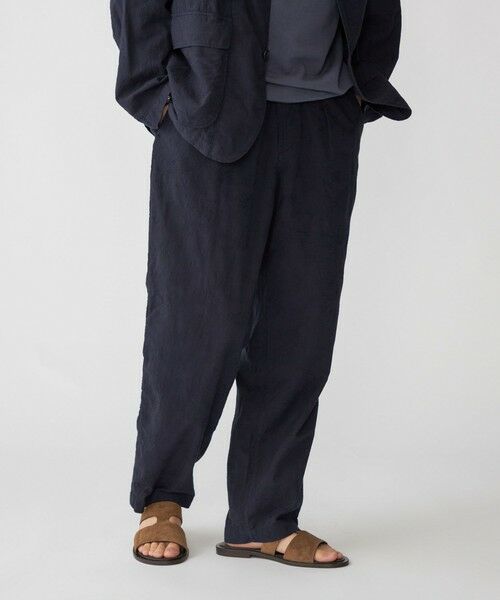 SHIPS / シップス その他パンツ | SHIPS:〈洗濯機可能〉エンブロイダリー イージー トラウザーズ (セットアップ対応) | 詳細8