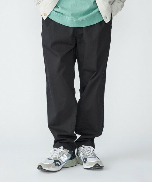 SHIPS / シップス その他パンツ | SHIPS: ピケ ウィークエンド イージー パンツ(ブラック)