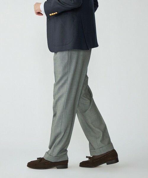 SHIPS / シップス その他パンツ | SHIPS: ラグジュアリー カノニコ バーズアイ スラックス | 詳細1