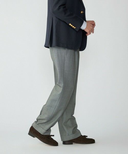 SHIPS / シップス その他パンツ | SHIPS: ラグジュアリー カノニコ バーズアイ スラックス | 詳細3