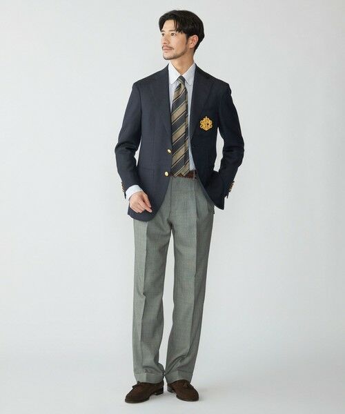 SHIPS / シップス その他パンツ | SHIPS: ラグジュアリー カノニコ バーズアイ スラックス | 詳細4