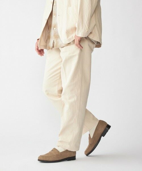 SHIPS / シップス その他パンツ | Southwick Gate Label: コットン シルク 1プリーツ パンツ | 詳細1