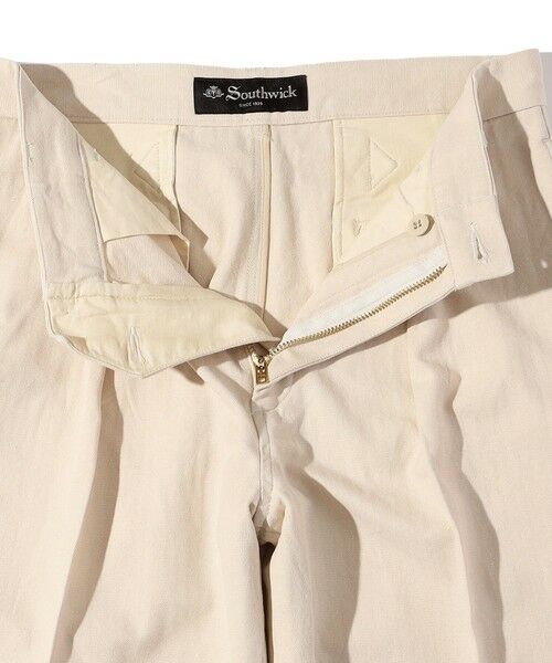 SHIPS / シップス その他パンツ | Southwick Gate Label: コットン シルク 1プリーツ パンツ | 詳細15