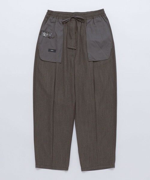 SHIPS / シップス その他パンツ | SHIPS: リネン ライク ワイド ピンタック スラックス | 詳細14