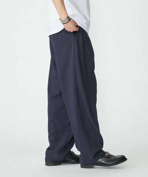 SHIPS / シップス その他パンツ | SHIPS: リネン ライク ワイド ピンタック スラックス | 詳細25