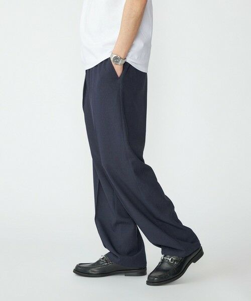 SHIPS / シップス その他パンツ | SHIPS: リネン ライク ワイド ピンタック スラックス | 詳細23