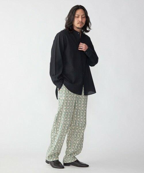 SHIPS / シップス その他パンツ | SHIPS: タイプライター プリント イージー パンツ | 詳細18