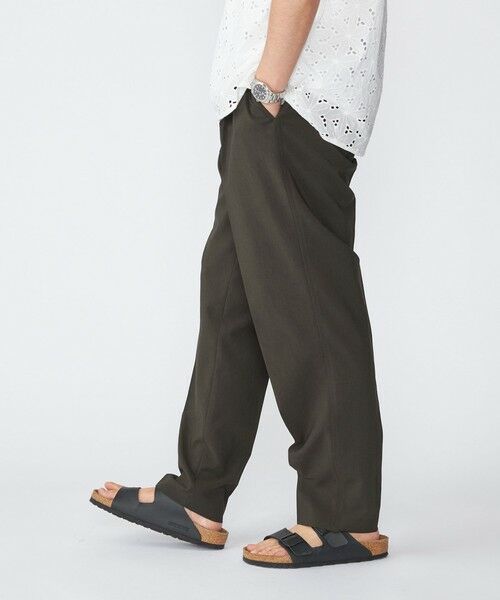 SHIPS / シップス その他パンツ | 【SHIPS別注】FANTASTICDAYS: ウールライク 1プリーツ イージーパンツ | 詳細8