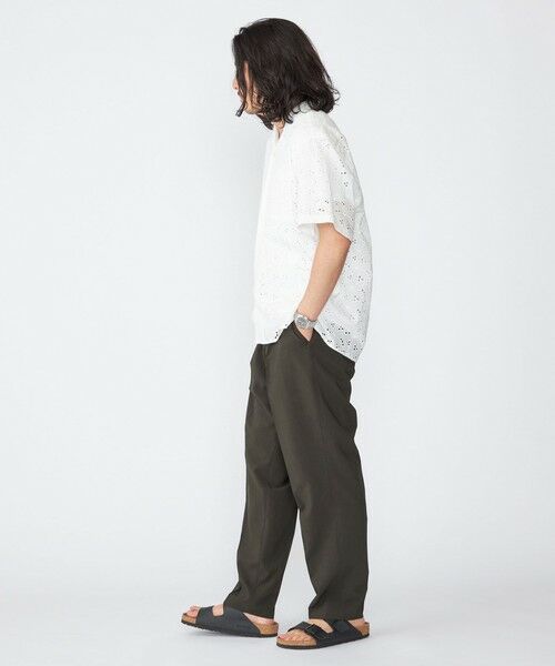 SHIPS / シップス その他パンツ | 【SHIPS別注】FANTASTICDAYS: ウールライク 1プリーツ イージーパンツ | 詳細2