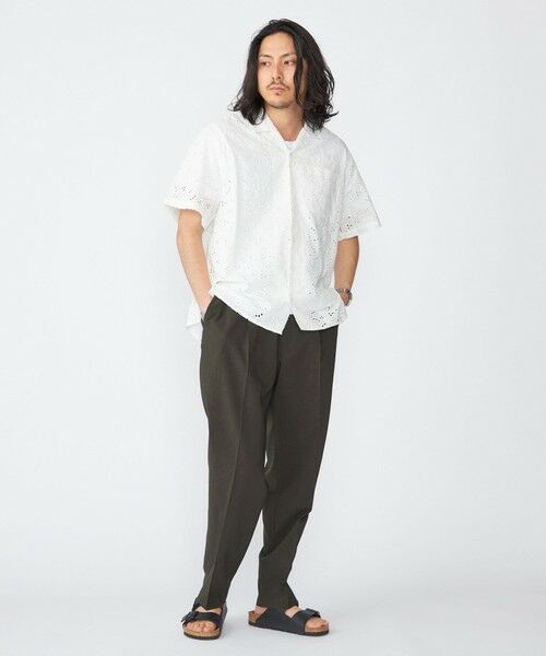 SHIPS / シップス その他パンツ | 【SHIPS別注】FANTASTICDAYS: ウールライク 1プリーツ イージーパンツ | 詳細5