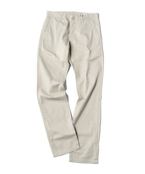 SHIPS / シップス その他パンツ | GROWN&SEWN: Independent Slim Pant - Feather Twill(グレー)