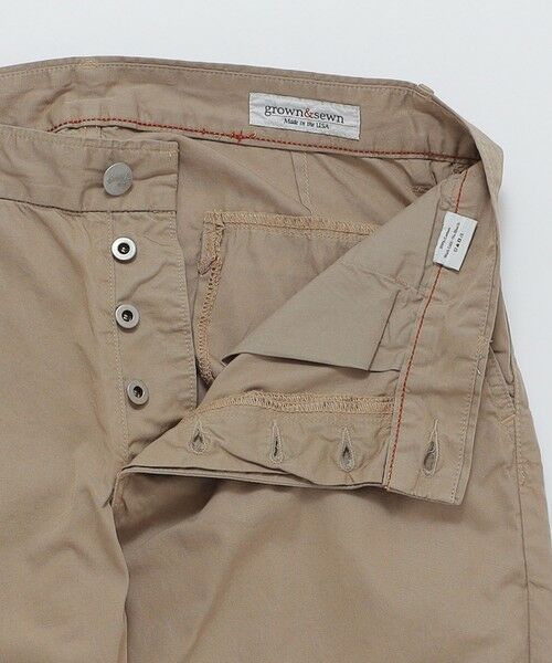 SHIPS / シップス その他パンツ | GROWN&SEWN: Independent Slim Pant - Feather Twill | 詳細12