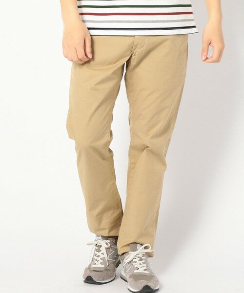 SHIPS / シップス その他パンツ | GROWN&SEWN: Independent Slim Pant - Feather Twill(カーキ)