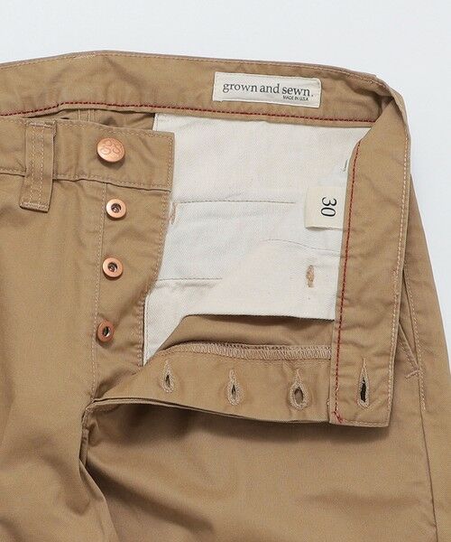 SHIPS / シップス その他パンツ | GROWN&SEWN: Mason Classic Pant - Ultimate Twill | 詳細6