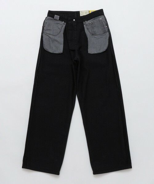 SHIPS / シップス その他パンツ | NEO BLUE: BLACK BAGGY SKATE JEANS | 詳細3