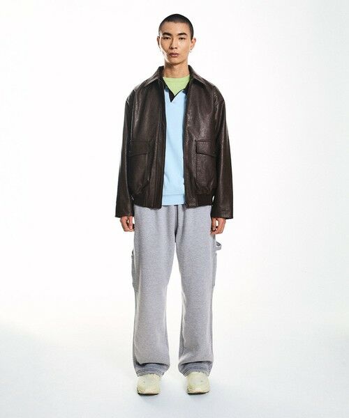 SHIPS / シップス その他パンツ | NEO BLUE: BAGGY CARPENTER SWEAT PANTS | 詳細1