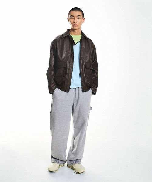 SHIPS / シップス その他パンツ | NEO BLUE: BAGGY CARPENTER SWEAT PANTS | 詳細9