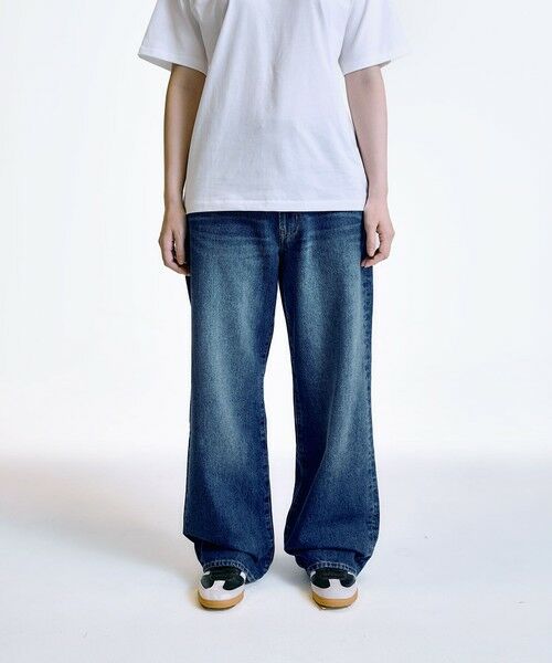 SHIPS / シップス その他パンツ | City Ambient Products: 12オンス ストレート バギー デニム パンツ(ロイヤルブルー)