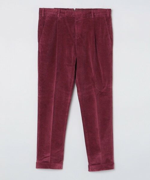 SHIPS / シップス その他パンツ | PT TORINO: カラー コーデュロイ パンツ(ワインレッド)