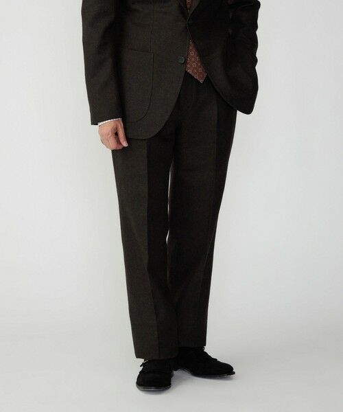 SHIPS / シップス スラックス・ドレスパンツ | SHIPS: ラグジュアリー ブリティッシュ メランジ パンツ | 詳細4