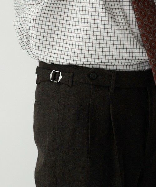SHIPS / シップス スラックス・ドレスパンツ | SHIPS: ラグジュアリー ブリティッシュ メランジ パンツ | 詳細8
