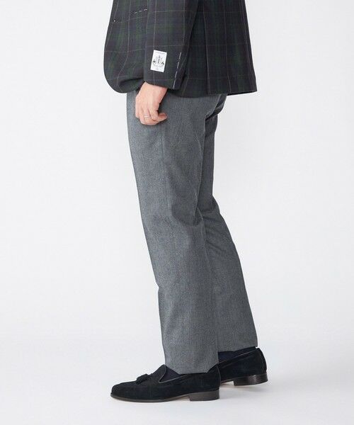 SHIPS / シップス スラックス・ドレスパンツ | SHIPS:〈FUNCTION〉〈手洗い可能〉ライト サキソニー ストレッチ スラックス パンツ | 詳細1