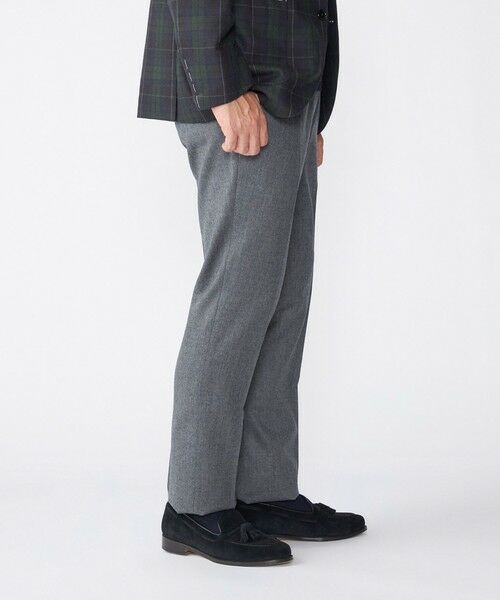 SHIPS / シップス スラックス・ドレスパンツ | SHIPS:〈FUNCTION〉〈手洗い可能〉ライト サキソニー ストレッチ スラックス パンツ | 詳細3