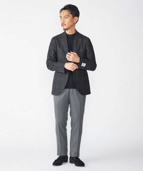 SHIPS / シップス スラックス・ドレスパンツ | SHIPS:〈FUNCTION〉〈手洗い可能〉ライト サキソニー ストレッチ スラックス パンツ | 詳細4