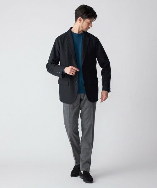 SHIPS / シップス スラックス・ドレスパンツ | SHIPS:〈FUNCTION〉〈手洗い可能〉ライト サキソニー ストレッチ スラックス パンツ | 詳細9