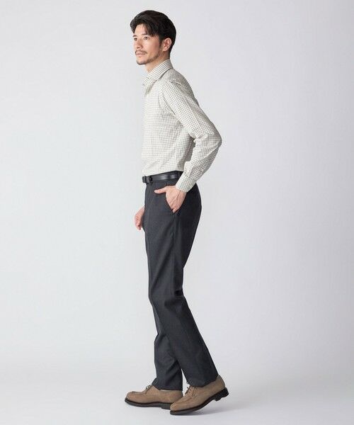 SHIPS / シップス スラックス・ドレスパンツ | SHIPS:〈FUNCTION〉〈手洗い可能〉ライト サキソニー ストレッチ スラックス パンツ | 詳細23