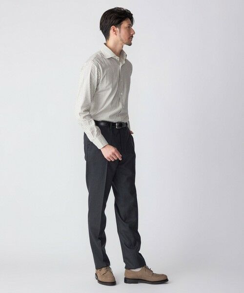 SHIPS / シップス スラックス・ドレスパンツ | SHIPS:〈FUNCTION〉〈手洗い可能〉ライト サキソニー ストレッチ スラックス パンツ | 詳細25