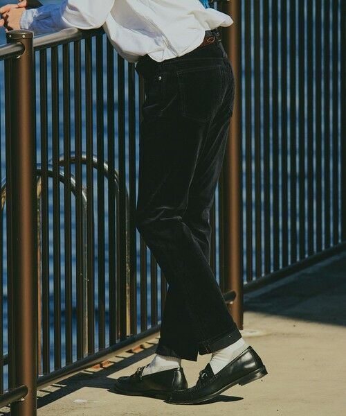 SHIPS / シップス その他パンツ | SHIPS: KAKEGAWA コーデュロイ 5ポケット スリム パンツ(ネイビー)