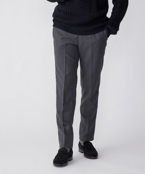 SHIPS / シップス その他パンツ | SHIPS: サキソニー ソロテックス ノープリーツ パンツ(チャコールグレー)