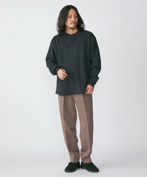 SHIPS / シップス その他パンツ | SHIPS: トリプルクロス ワンタック ワイド テーパード パンツ | 詳細2