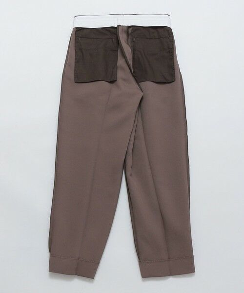 SHIPS / シップス その他パンツ | SHIPS: トリプルクロス ワンタック ワイド テーパード パンツ | 詳細12