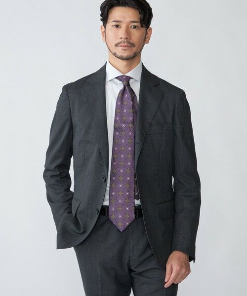 SHIPS / シップス その他パンツ | SHIPS:〈FUNCTION〉〈セットアップ対応/洗濯機可能〉ウォッシャブル バーズアイ セットアップ スラックス | 詳細4