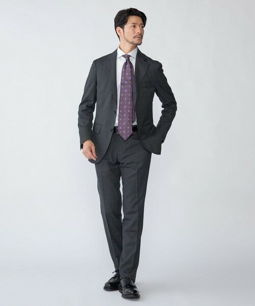 SHIPS / シップス その他パンツ | SHIPS:〈FUNCTION〉〈セットアップ対応/洗濯機可能〉ウォッシャブル バーズアイ セットアップ スラックス | 詳細8