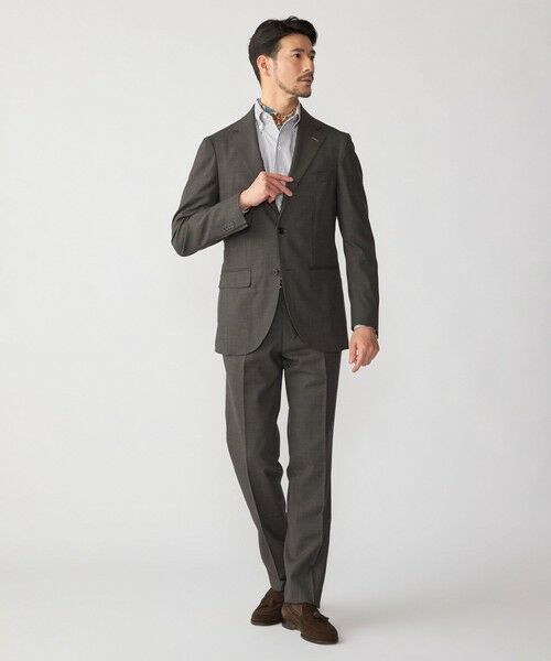 SHIPS / シップス その他パンツ | SHIPS:〈FUNCTION/洗濯機可能〉ウォッシャブル バーズアイ スラックス(セットアップ対応) | 詳細17