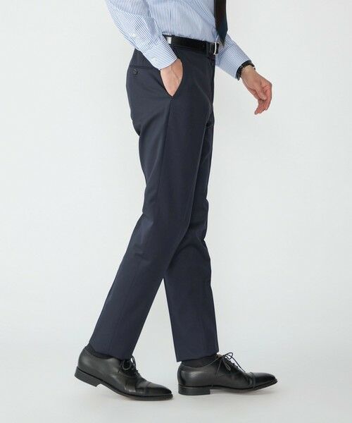 SHIPS / シップス その他パンツ | SHIPS:〈セットアップ対応/洗濯機可能〉ウール/ポリエステル ツイル スラックス | 詳細4