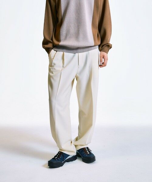 SHIPS / シップス その他パンツ | City Ambient Products: 2プリーツ ワイド テーパード スラックス | 詳細10