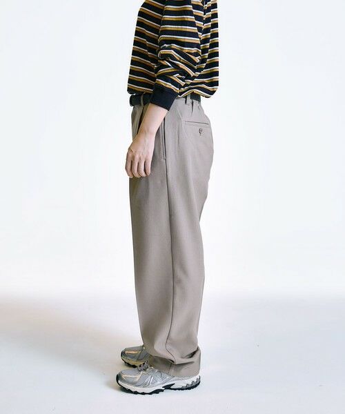 SHIPS / シップス その他パンツ | City Ambient Products: 2プリーツ ワイド テーパード スラックス | 詳細19