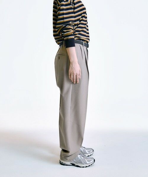 SHIPS / シップス その他パンツ | City Ambient Products: 2プリーツ ワイド テーパード スラックス | 詳細21