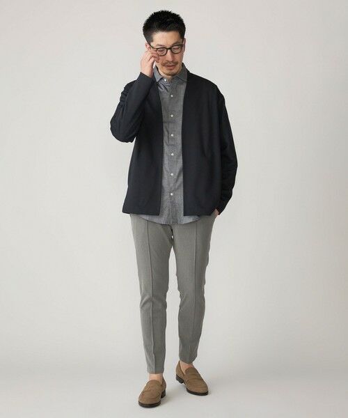 SHIPS / シップス その他パンツ | SHIPS: スリム ストレート ピンタック スラックス | 詳細1