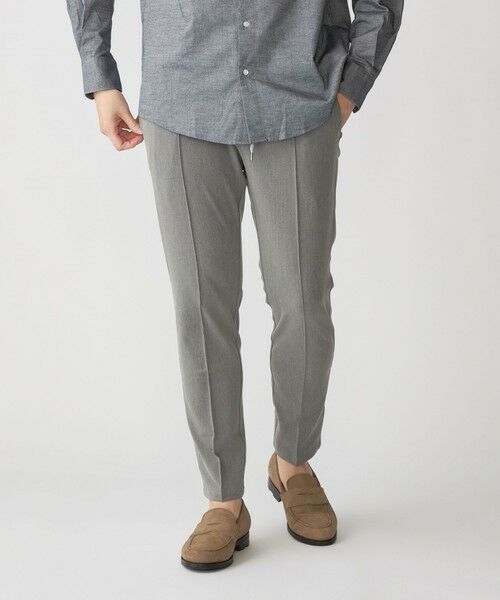 SHIPS / シップス その他パンツ | SHIPS: スリム ストレート ピンタック スラックス(グレー)