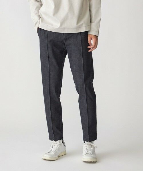 SHIPS / シップス その他パンツ | SHIPS: スリム ストレート ピンタック スラックス(ダークブルー)